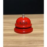 Kasaba Dükkan Kırmızı Ring For A Kiss Resepsiyon Zili