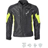 Kasaı 4 Mevsimlik Korumalı Motosiklet Montu Siyah Neon Sarı – Su ve Rüzgar Geçirmez - XL - Siyah - Neon Yeşil