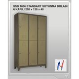 Kasataş Çelik Ögrenci Dolabı 6 Kapılı Soyunma Dolabı 20012040CM 7