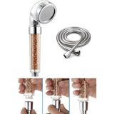 Kaşbaşı Home Filtreli Ve Su Tasarruflu Arıtmalı Duş Başlığı Seti Boncuklu Başlık Hortum Ve Mafsal Set - Renkli