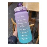 Kaşbaşı Home Motivasyonel Su Matarası Su Şişesi Suluk 2litre Tritan Spor Salonu Su Şişesi Bpa Içermez Suluk