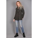 Kaşe Blazer Ceket-Haki - 2