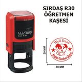Kaşeciniz Öğretmen Kaşesi -Sırdaş R30 -Model2