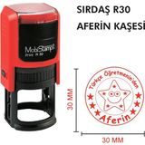 Kaşeciniz Sırdaş R30 Öğretmen - Aferin Kaşesi - Model - 4
