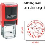 Kaşeciniz Sırdaş R40 Öğretmen - Aferin Kaşesi - Model 1