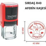Kaşeciniz Sırdaş R40 Öğretmen - Aferin Kaşesi - Model 2
