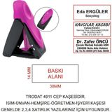 Kaşeciniz Trodat 9411 Cep Kaşe Pembe Makina Siyah Mürekkep
