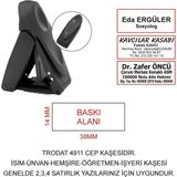 Kaşeciniz Trodat 9411 Cep Kaşe Siyah Makina Siyah Mürekkep