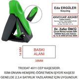 Kaşeciniz Trodat 9411 Cep Kaşe Yeşil Makina Siyah Mürekkep