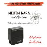 Kaşem Öğretmenlere ve Kişiye Özel Kitap Mührü Kitap Kaşesi C72