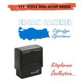 Kaşem Öğretmenlere ve Kişiye Özel Kitap Mühürü Kitap Kaşesi C77