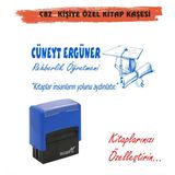 Kaşem Öğretmenlere ve Kişiye Özel Kitap Mühürü Kitap Kaşesi C82