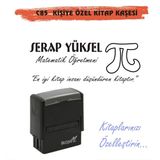 Kaşem Öğretmenlere ve Kişiye Özel Kitap Mühürü Kitap Kaşesi C85