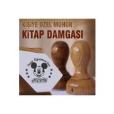 kaşematik Eg19 Mickey Mause'li Aferin Tasarımı Kitap Mührü