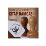 kaşematik K 130 Kedi Ve Kelebek Kitap Mührü