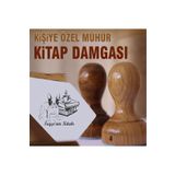 kaşematik K 144 Kitap Köpek Ve Kahve Temalı Kitap Mührü