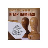 kaşematik K 182 Kedi Ve Kitaplar Kitap Mührü