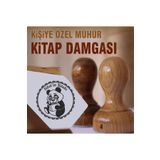 kaşematik K 60 Kitap Okuyan Panda Kitap Mührü