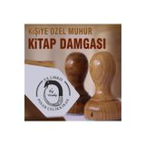 kaşematik K384 Kuyruğunu Yiyen Yılan Kitap Mührü