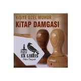 kaşematik K475 Kitap Mum Karga Ex Libris Kitap Mührü