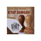 kaşematik K519 Kitapların Arasından Doğan Güneş Kitap Mührü