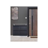 KASER 2+2 Metal Ayakkabılık Antrasit