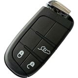 Kasey Jeep Compass Renegade Grand Cherokee Uyumlu Smart Kumanda Anahtar Kabı Oto Anahtarlık 3 Tuşlu