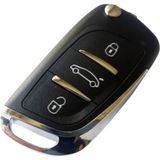 Kasey Peugeot Citroen Tipli Kd Keydiy NB11 3 Tuşlu Akıllı Kumanda Anahtar Dış Kabı Oto Anahtarlık