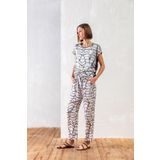 KASHA 25Y3P063 SATEN PANTOLON