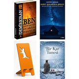Kashna Kitap Ağacı Ben Dünyanın En Akıllı Insanıyım - Erdal Demirkıran + Kuzey Işıklarının Şarkısı + Telefon Tutucu + Bir Kar Tanesi