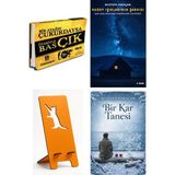 Kashna Kitap Ağacı Bir Ayağın Çukurdaysa Ötekiyle Bas Çık - Erdal Demirkıran + Kuzey Işıklarının Şarkısı + Telefon Tutucu + Bir Kar Tanesi