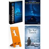 Kashna Kitap Ağacı Sadece Aptallar 8 Saat Uyur - Erdal Demirkıran + Kuzey Işıklarının Şarkısı + Telefon Tutucu + Bir Kar Tanesi