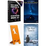 Kashna Kitap Ağacı Sen Şimdi Gidecen Ya Cehennemin Dib - Erdal Demirkıran + Kuzey Işıklarının Şarkısı + Telefon Tutucu + Bir Kar Tanesi