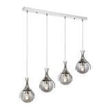 Kasım Modern Avize E27 48w 70x13cm Metal Krom Avonni-av-1766-4ky Kaplama