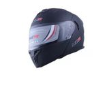 Kask Çene Açılır Sertifikalı Parlak Siyah M Beden Md 166