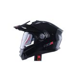 KASK ÇENE AÇILIR VİZÖRLÜ 165 ECE BELGELİ - PARLAK SİYAH