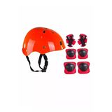 Kask Dizlik Dirseklik Eldiven Koruyucu Set