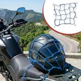 Kask Esnek Motosiklet Kask Ve Bagaj Filesi – Kask Sabitleyici Plastik Kancalı Taşıma Ağı 35X35 Cm (4915)