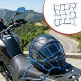 Kask Esnek Motosiklet Kask ve Bagaj Filesi – Kask Sabitleyici Plastik Kancalı Taşıma Ağı 35x35 cm