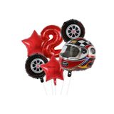 Kask Folyolu Yaş Rakam Balon Set, 2 464356346346