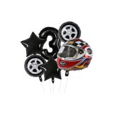Kask Folyolu Yaş Rakam Balon Set, 3 547546776754