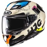 Kask Hjc F71 Kask Faco MC28 Bej - XL