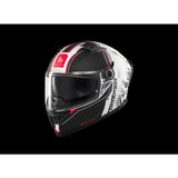 Kask mt Braker Sv Charm A1 Mat Siyah/beyaz - Mat Beyaz - Siyah