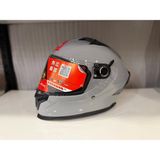 Kask mt Braker Sv Solid A12 Parlak Nardo Gri