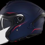 Kask Mt Cosmo Sv Çenesiz Gözlüklü Mat Mavi