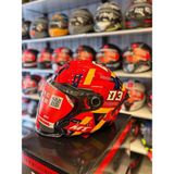 Kask Mt Cosmo Sv Sergıo Garcıa E5 Parlak Kırmızı