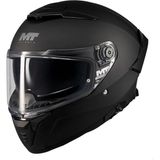 Kask mt FF18SV Thunder 4 Sv Pure A1 Mat Siyah Full Face (Kapalı K - Diğer