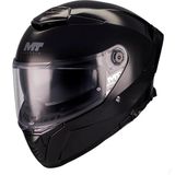 Kask mt FF18SV Thunder 4 Sv Pure A1 Parlak Siyah Full Face (Kapal - 3XL