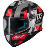 Kask mt Helmets Targo S B5 Kırmızı Sergio Garcıa - XL