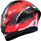 Kask mt Stınger Ardent C5 Mat Siyah/kırmızı